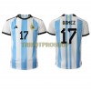 Original Fußballtrikot Argentinien Alejandro Gomez 17 Heimtrikot WM 2022 Für Herren